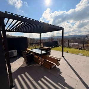 Pergola Mirador Solid 80 3x4